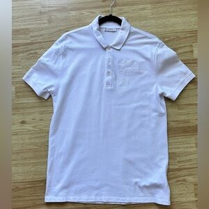Authentic Versace polo shirt.  Men, size large.  Slim fit and almost brand new.